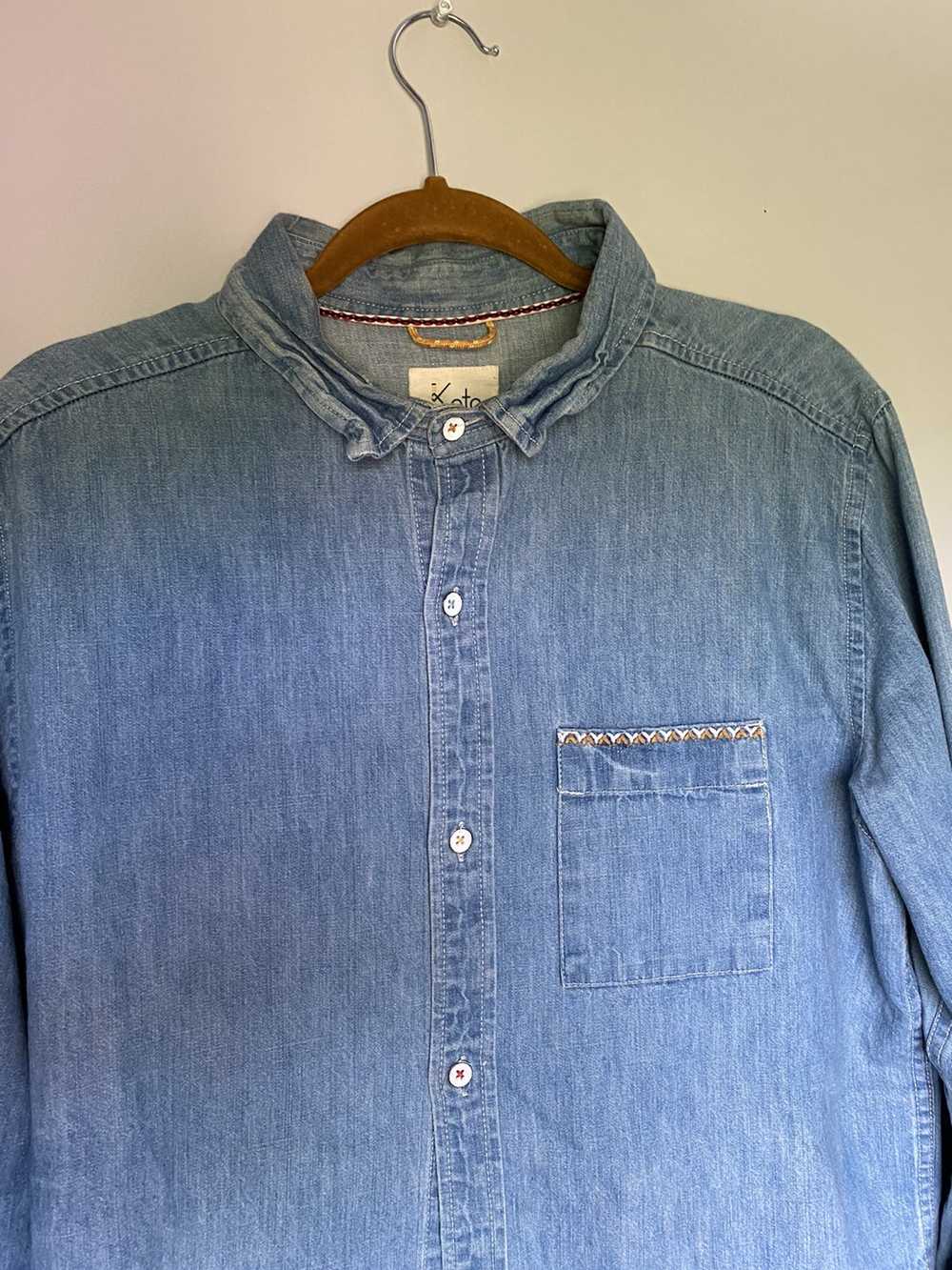 Very Rare × Vintage Vintage 60’s/70’s Denim Shirt - image 4