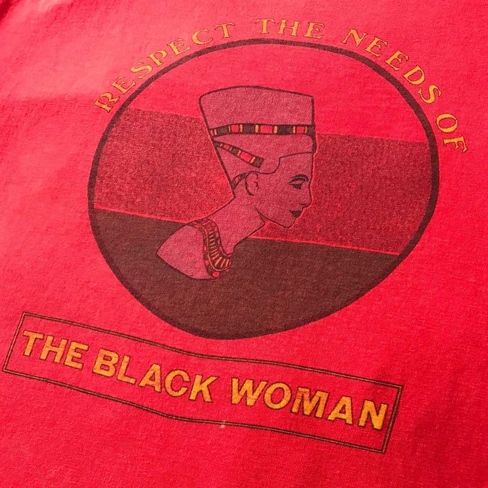 Vintage Vintage 80s Black History Respect Women P… - image 3