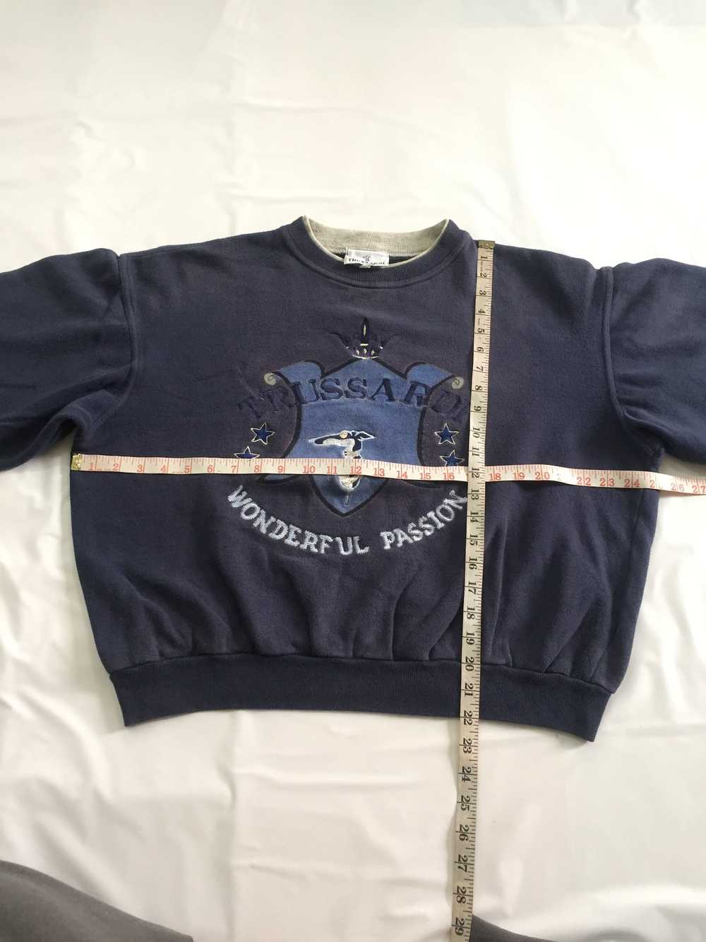 Trussardi Vintage Trussardi Sweatshirt Women XL #… - image 5