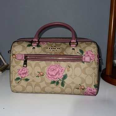 バッグ Coach Flower Signature Shoulder Bag Pink Coach | Bags | Nwot Pink Flowers Coach Crossbodyshoulder Bag
