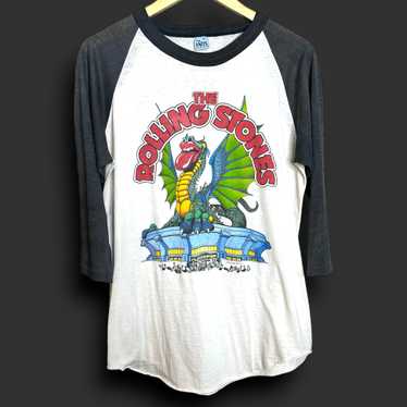 Vintage 1981 The Rolling Stones Tour T-Shirt XL - image 1