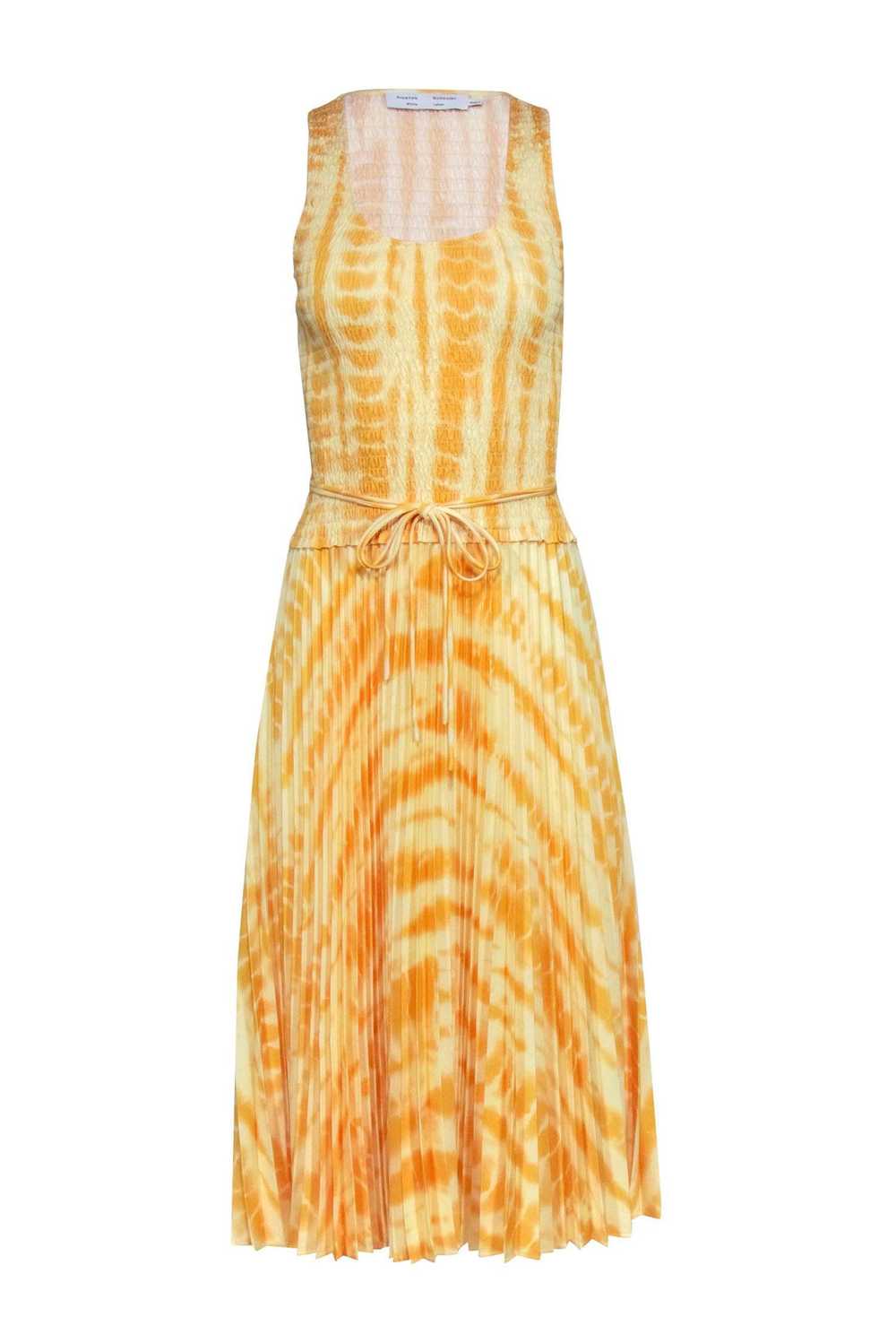 Proenza Schouler - Sleeveless Pleated Midi Dress … - image 1