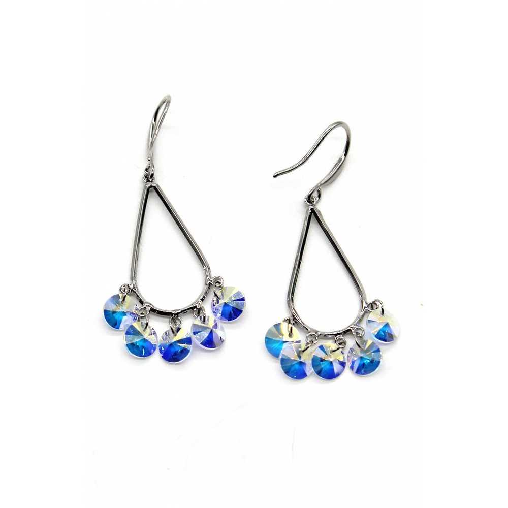 Ocean fashion Crystal earrings - image 2