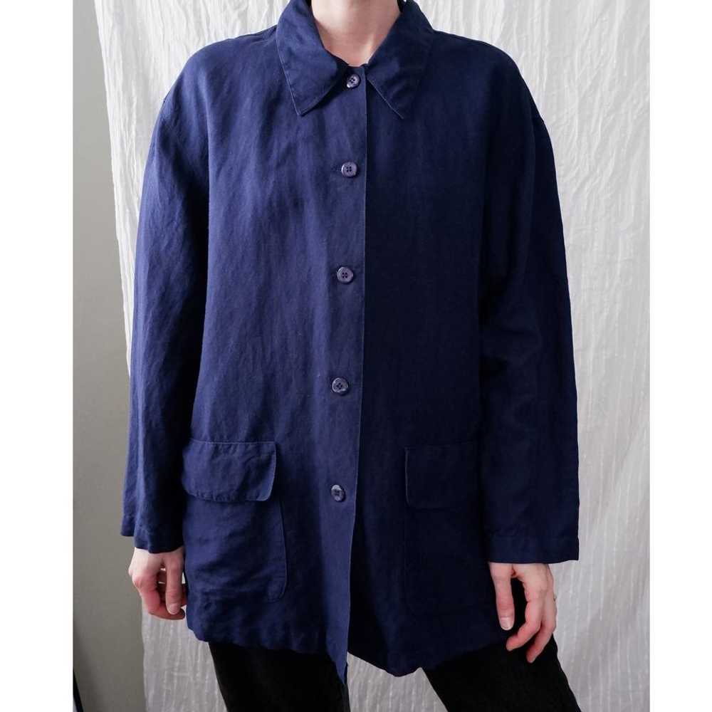 70s/80s linen chore jacket (M/L) | Used, Secondha… - image 1