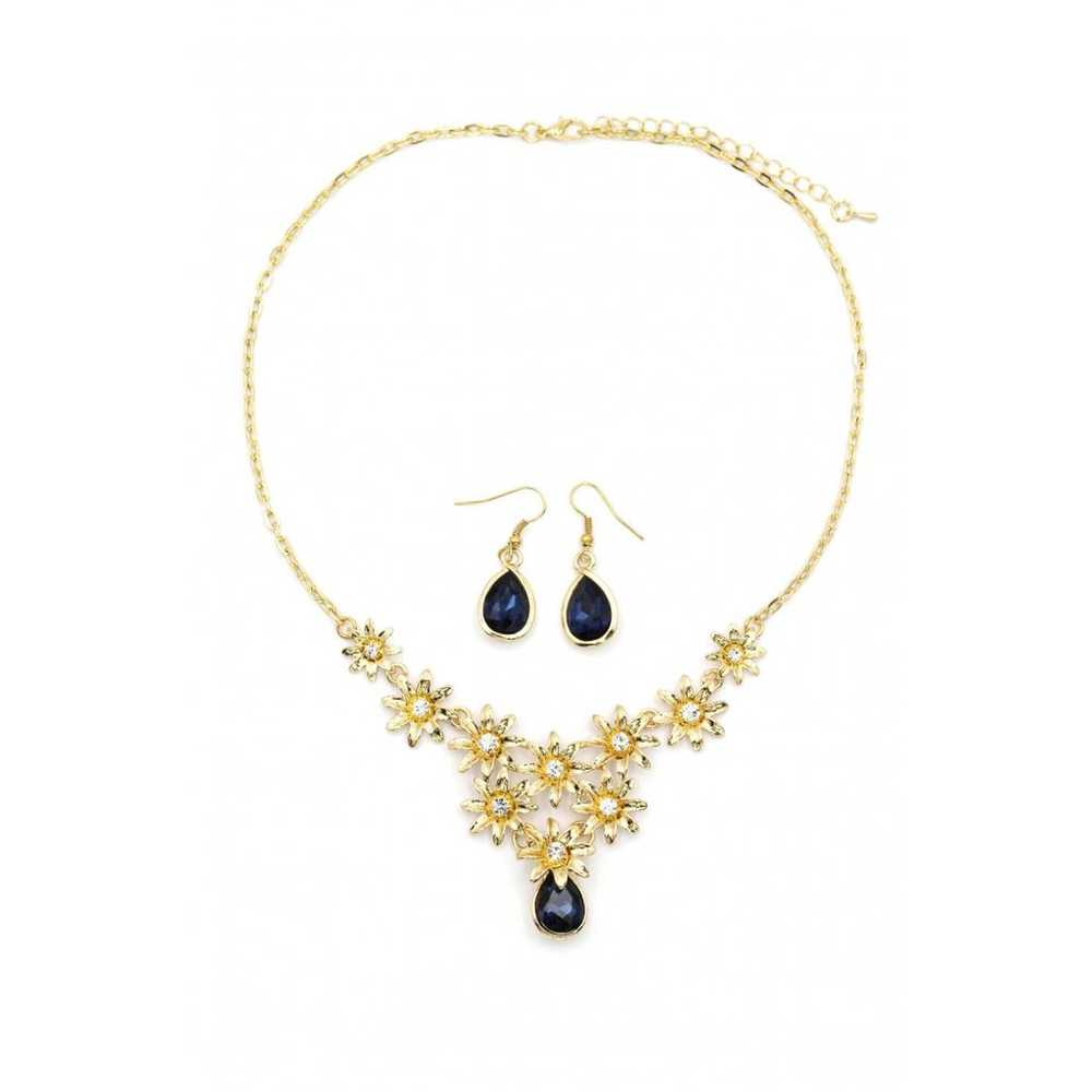 Ocean fashion Yellow gold necklace - image 2