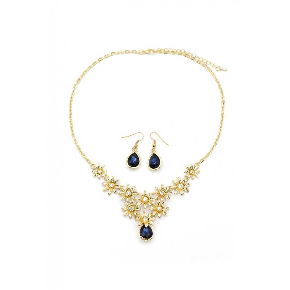 Ocean fashion Yellow gold necklace - image 3