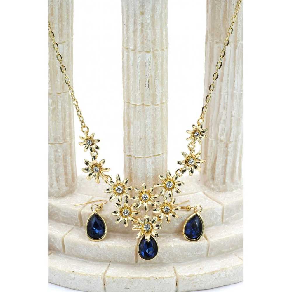 Ocean fashion Yellow gold necklace - image 6