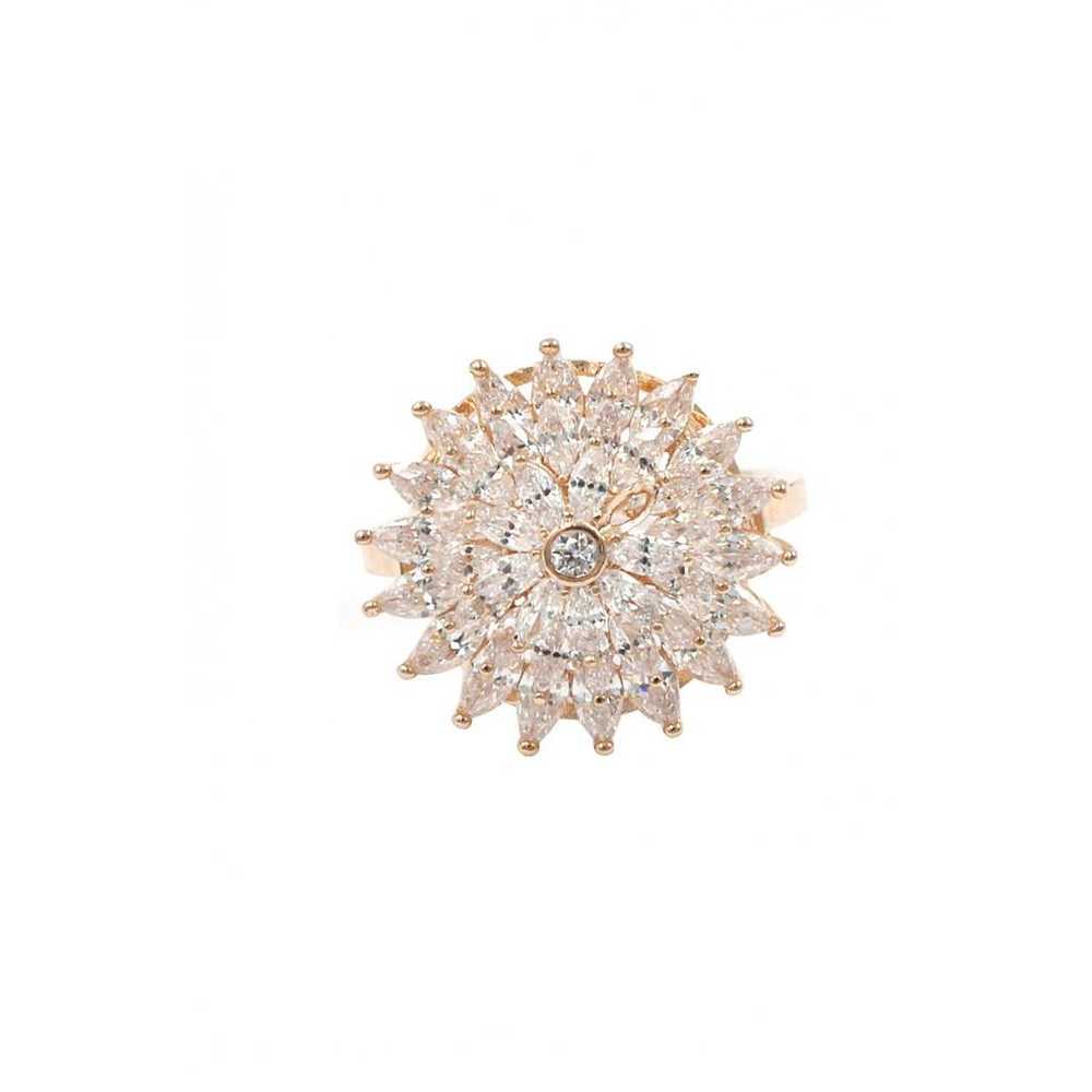 Ocean fashion Pink gold ring - image 1