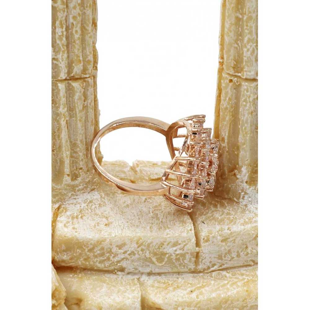 Ocean fashion Pink gold ring - image 5