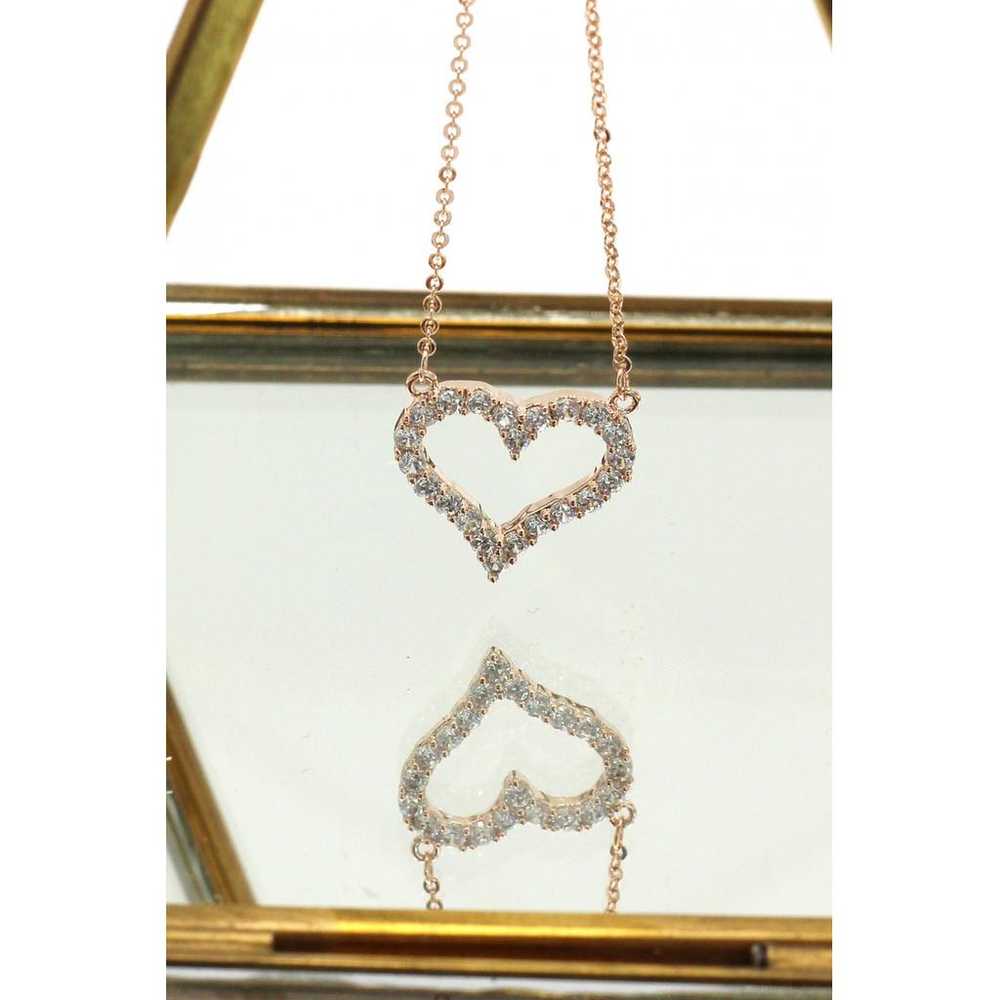 Ocean fashion Pink gold necklace - image 4