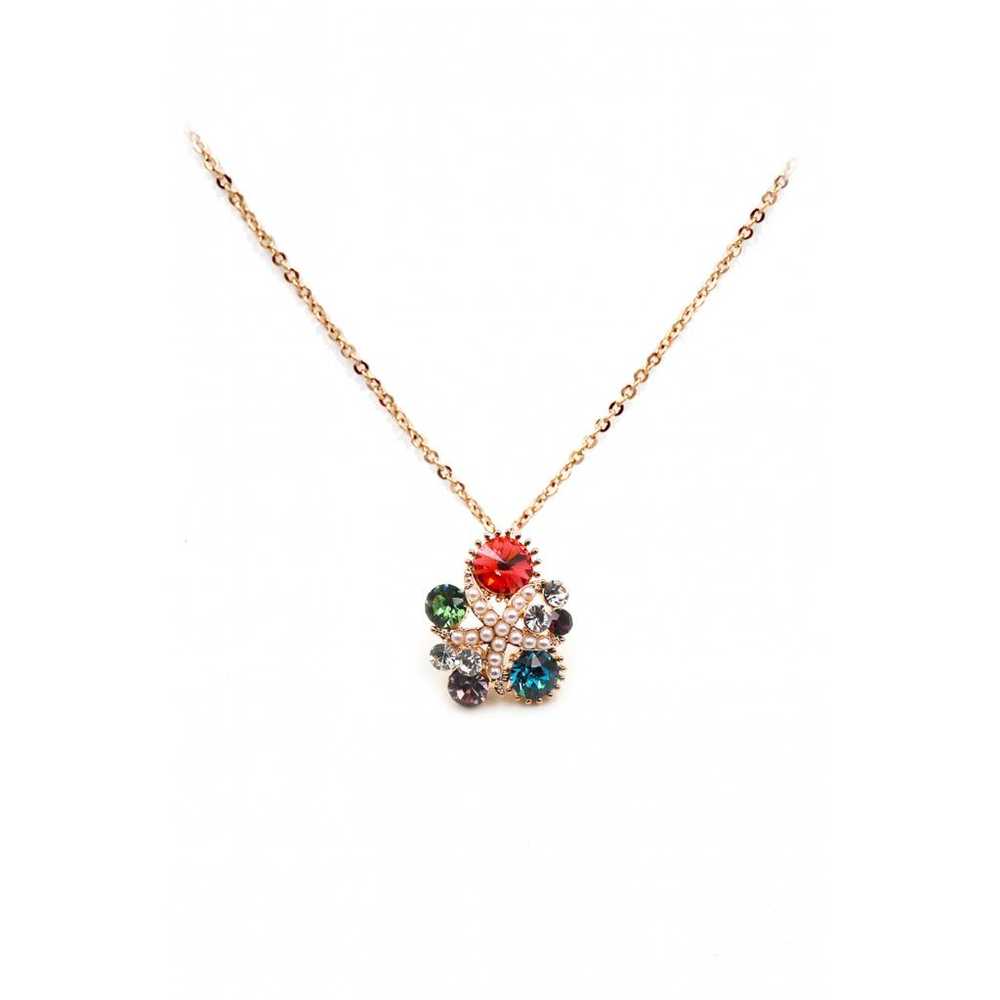 Ocean fashion Pink gold necklace - image 1