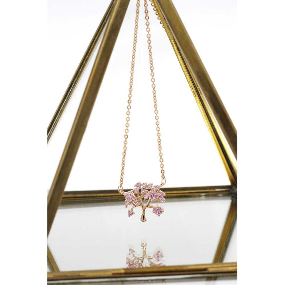 Ocean fashion Pink gold necklace - image 4