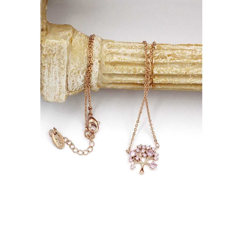 Ocean fashion Pink gold necklace - image 5