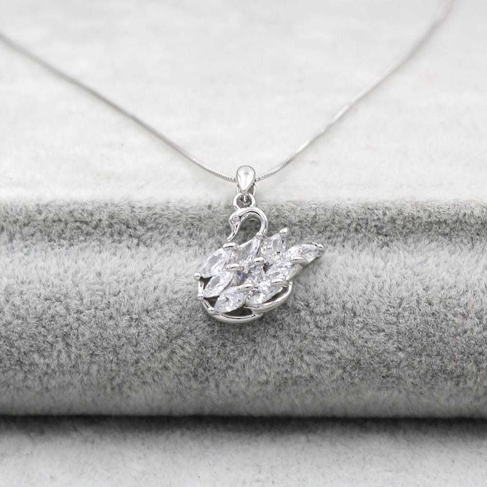 Ocean fashion Silver necklace - image 9