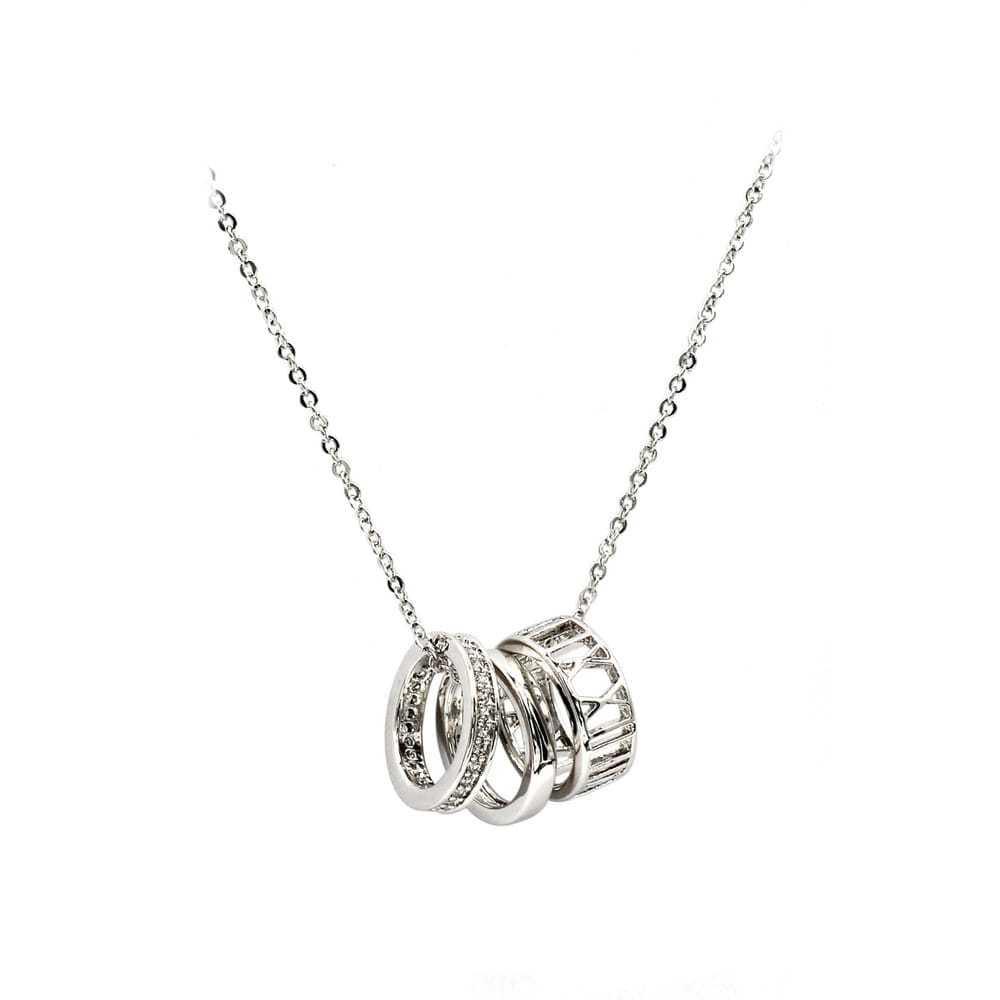 Ocean fashion Silver necklace - image 4