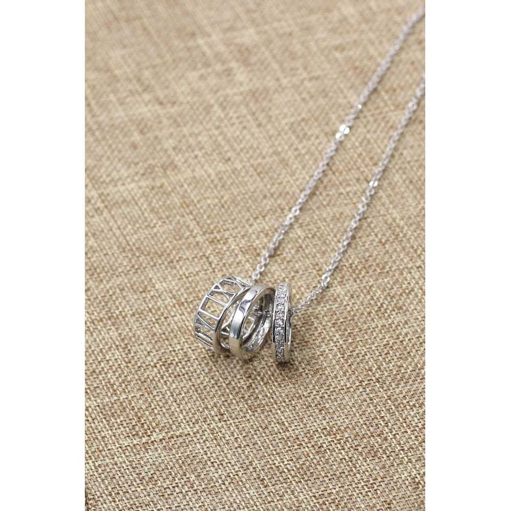 Ocean fashion Silver necklace - image 7