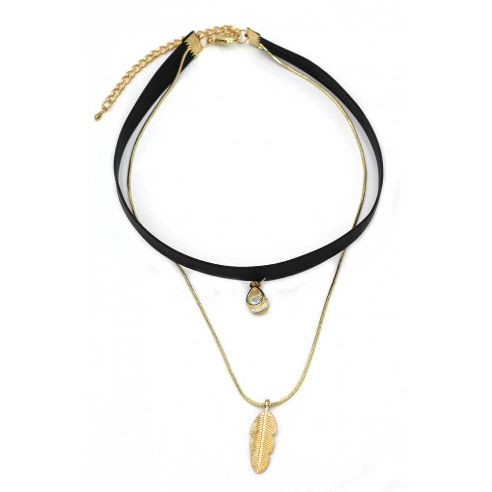 Ocean fashion Yellow gold necklace - image 2