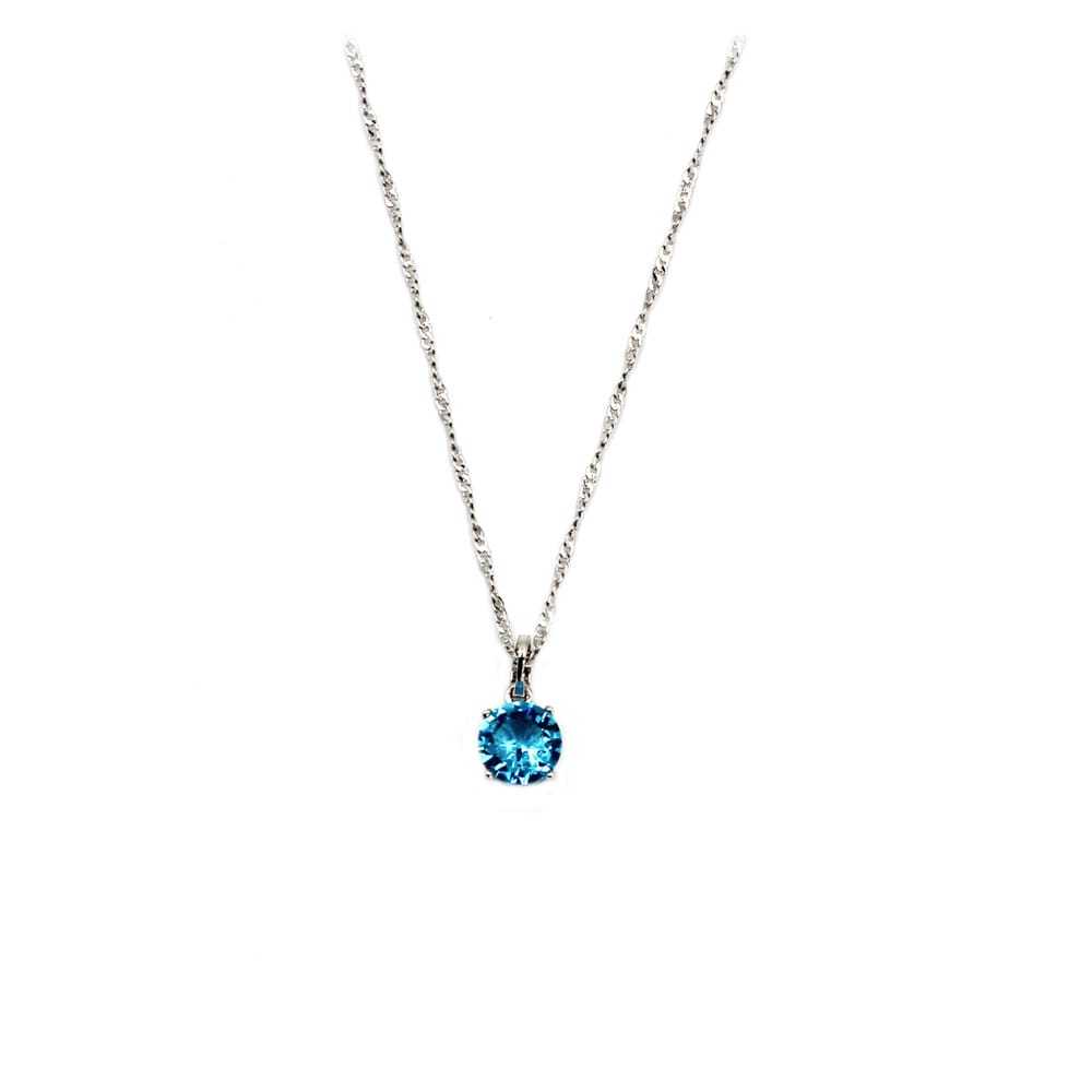 Ocean fashion Silver necklace - image 3