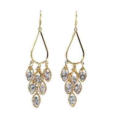 Ocean fashion Yellow gold earrings