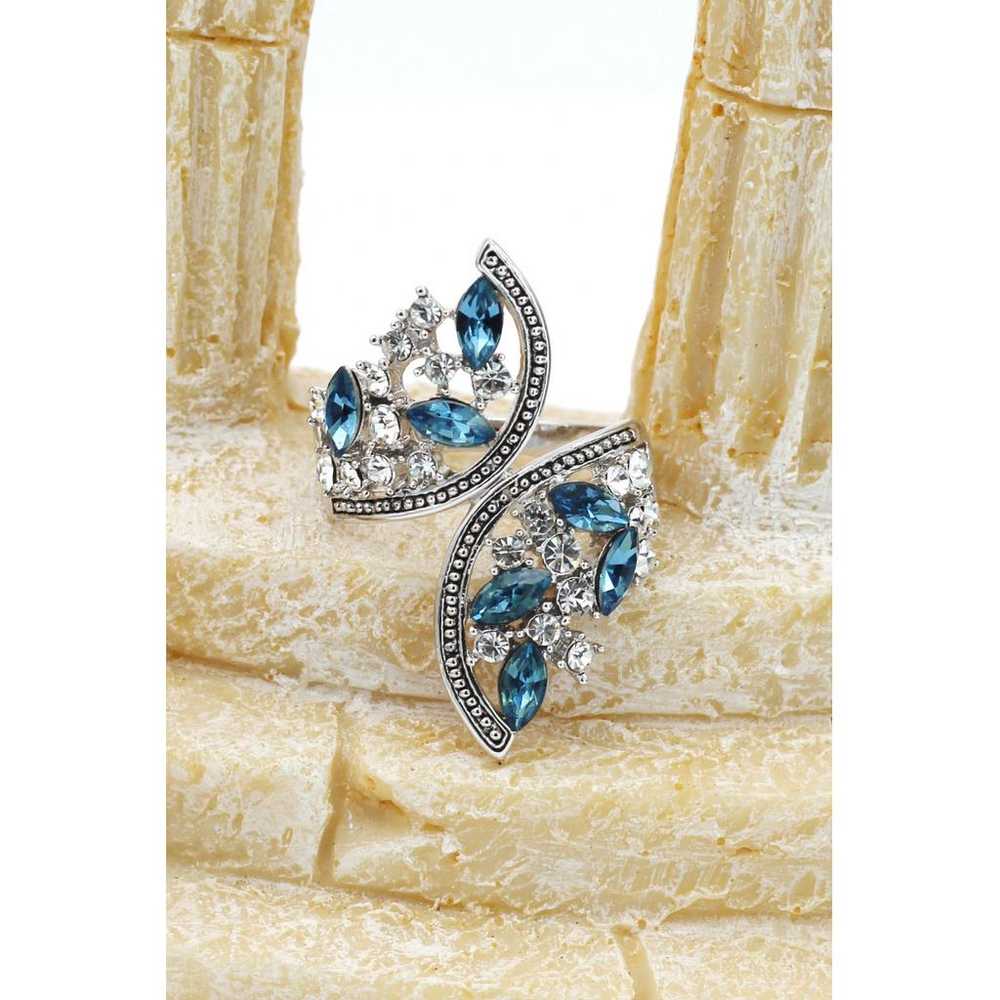 Ocean fashion Crystal ring - image 7