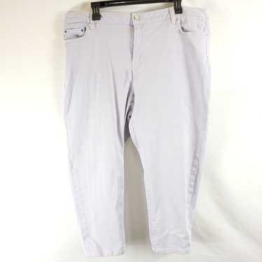 Michael Kors Women Lavender Jeans Sz 18W - image 1