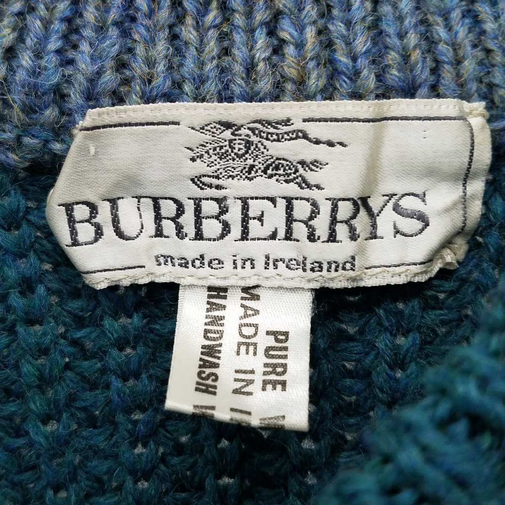 AUTHENTICATED Burberrys Made In Ireland Green Woo… - image 3