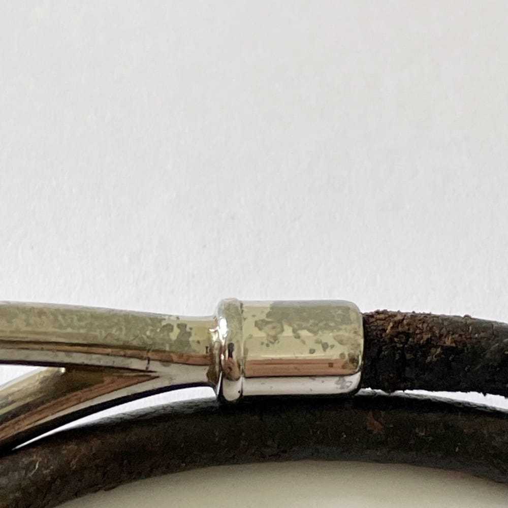 Hermès Leather bracelet - image 8