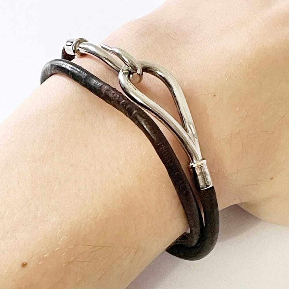 Hermès Leather bracelet - image 9