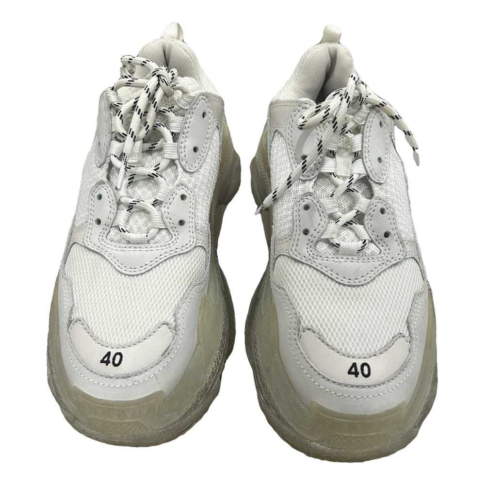 Balenciaga Triple S cloth trainers - image 1