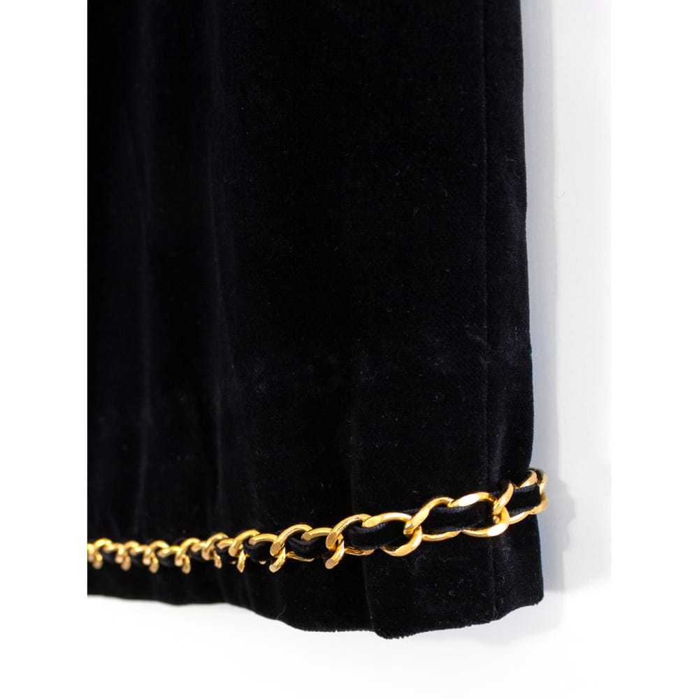 Chanel Velvet mini skirt - image 8