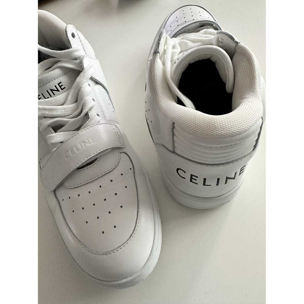 Celine Ct-02 leather trainers - image 4