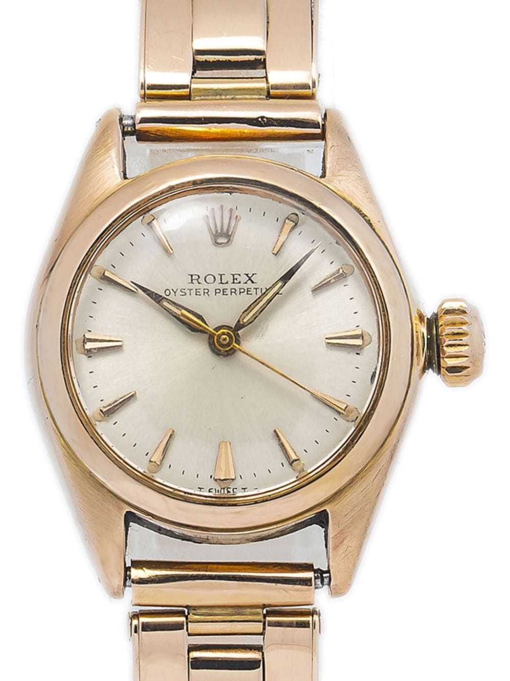 Rolex pre-owned Oyster Perpetual 24mm - Silver - image 2