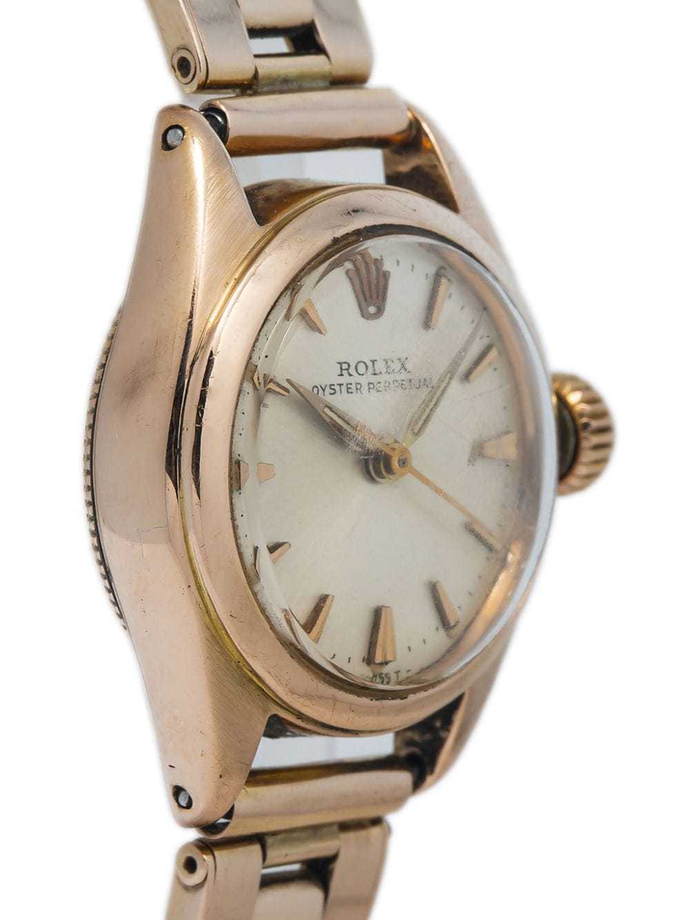 Rolex pre-owned Oyster Perpetual 24mm - Silver - image 4