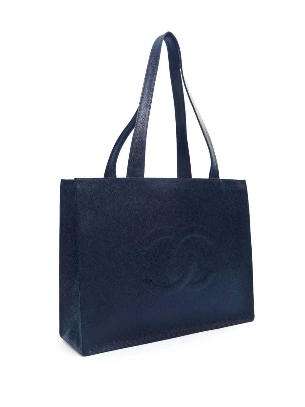 CHANEL Pre-Owned 1998 Interlocking CC tote bag - … - image 3