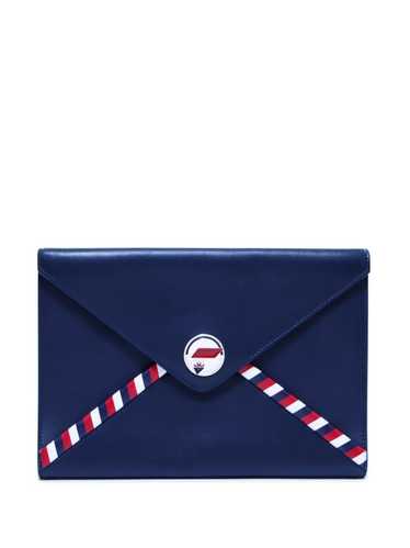 CHANEL Pre-Owned 2016-2017 Tricolor Line clutch b… - image 1