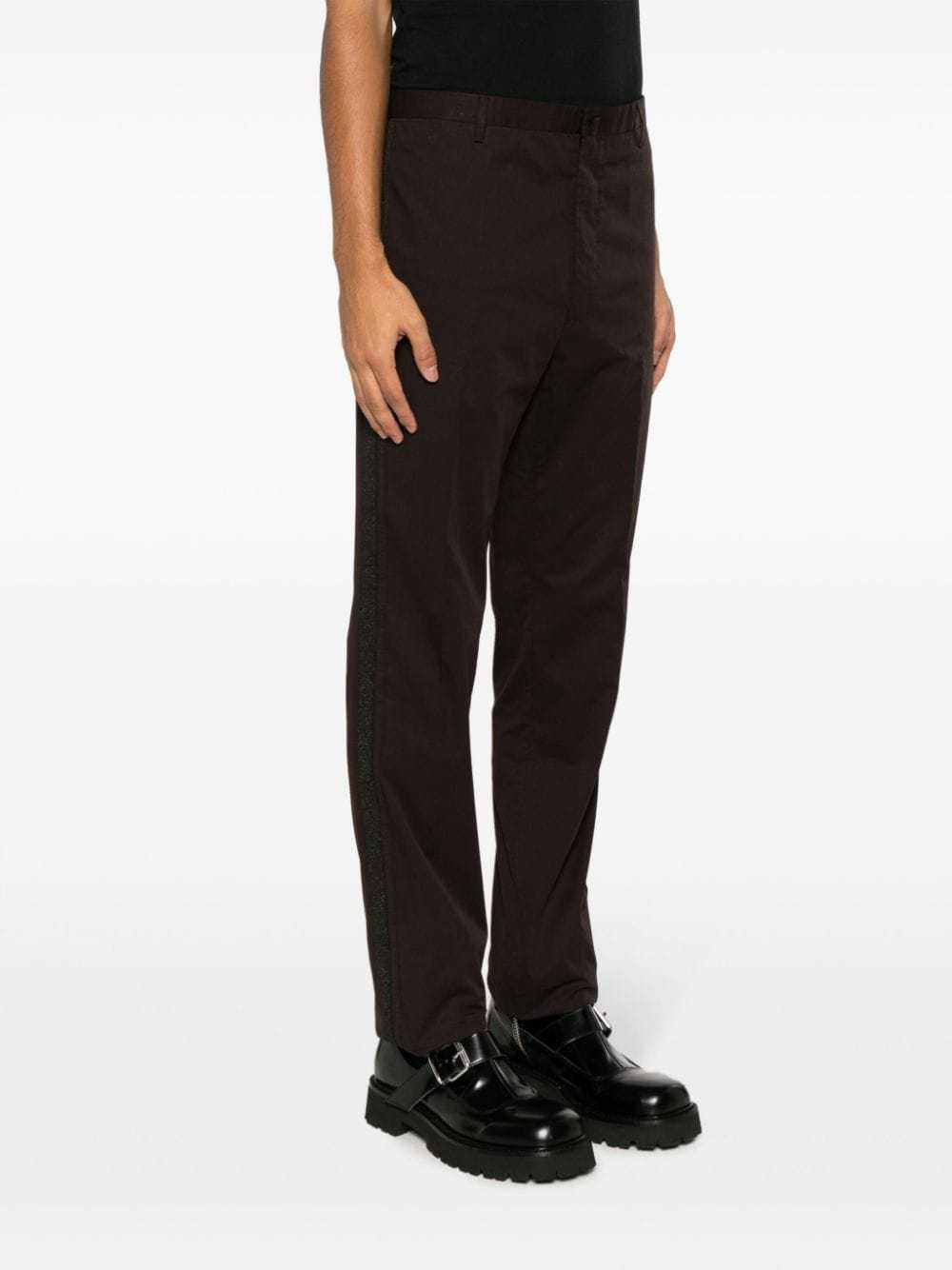 Lanvin Pre-Owned side-stripe straight leg trouser… - image 3