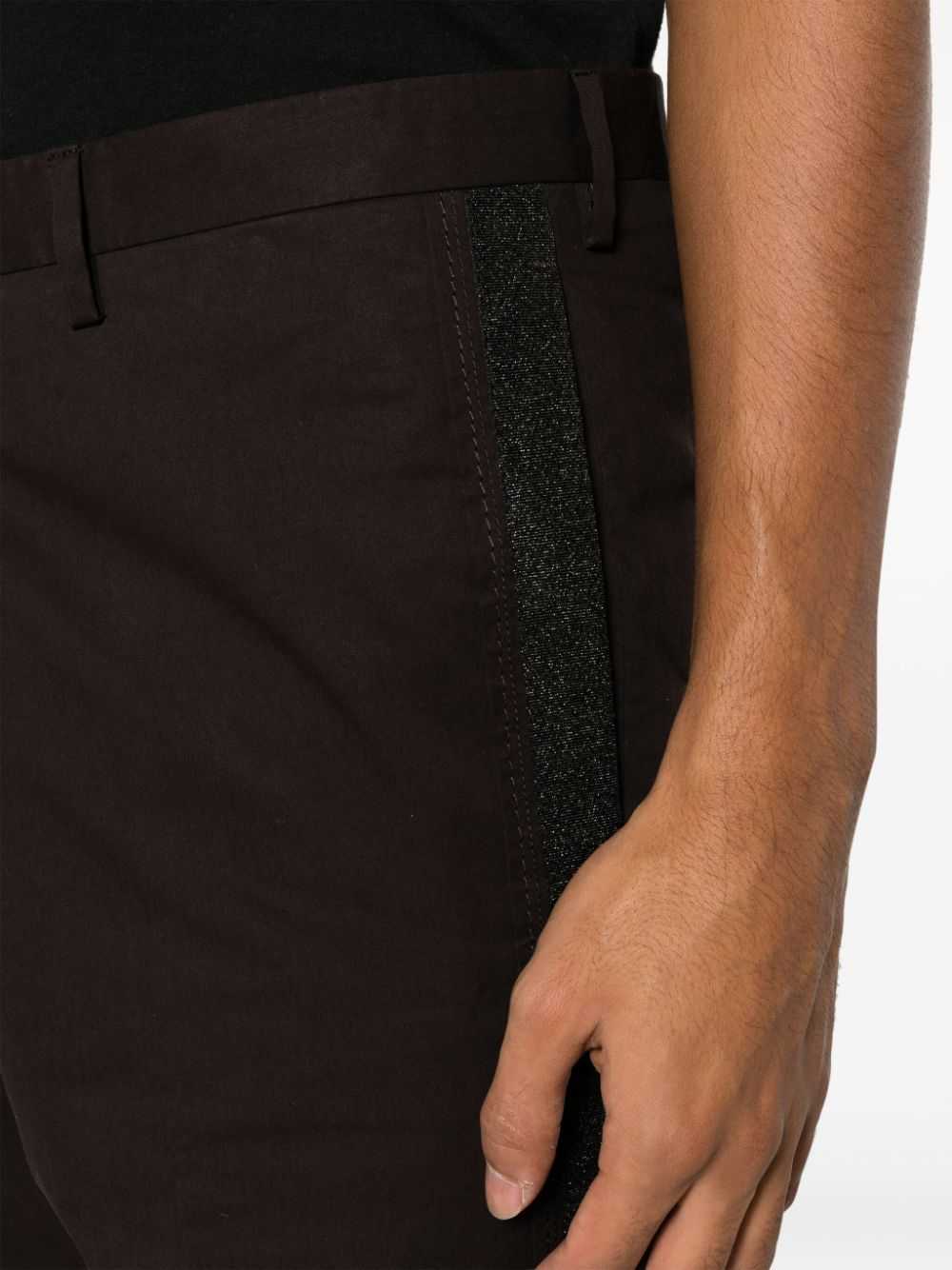 Lanvin Pre-Owned side-stripe straight leg trouser… - image 5