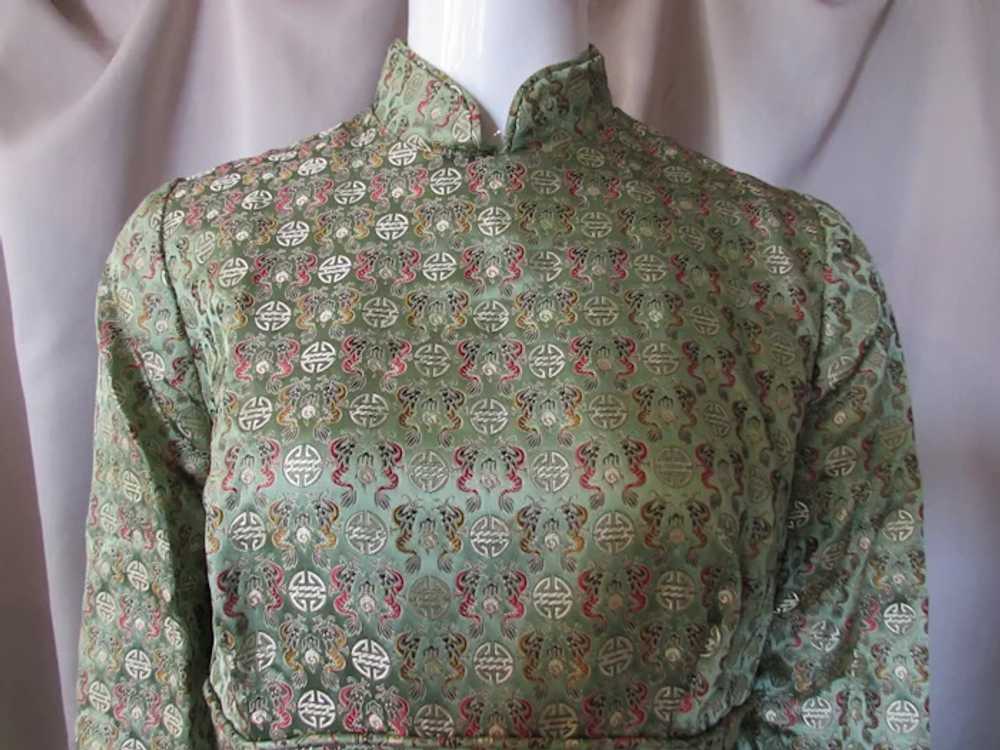 SALE  Lovely Brocade Long Dress Asian Influence J… - image 2