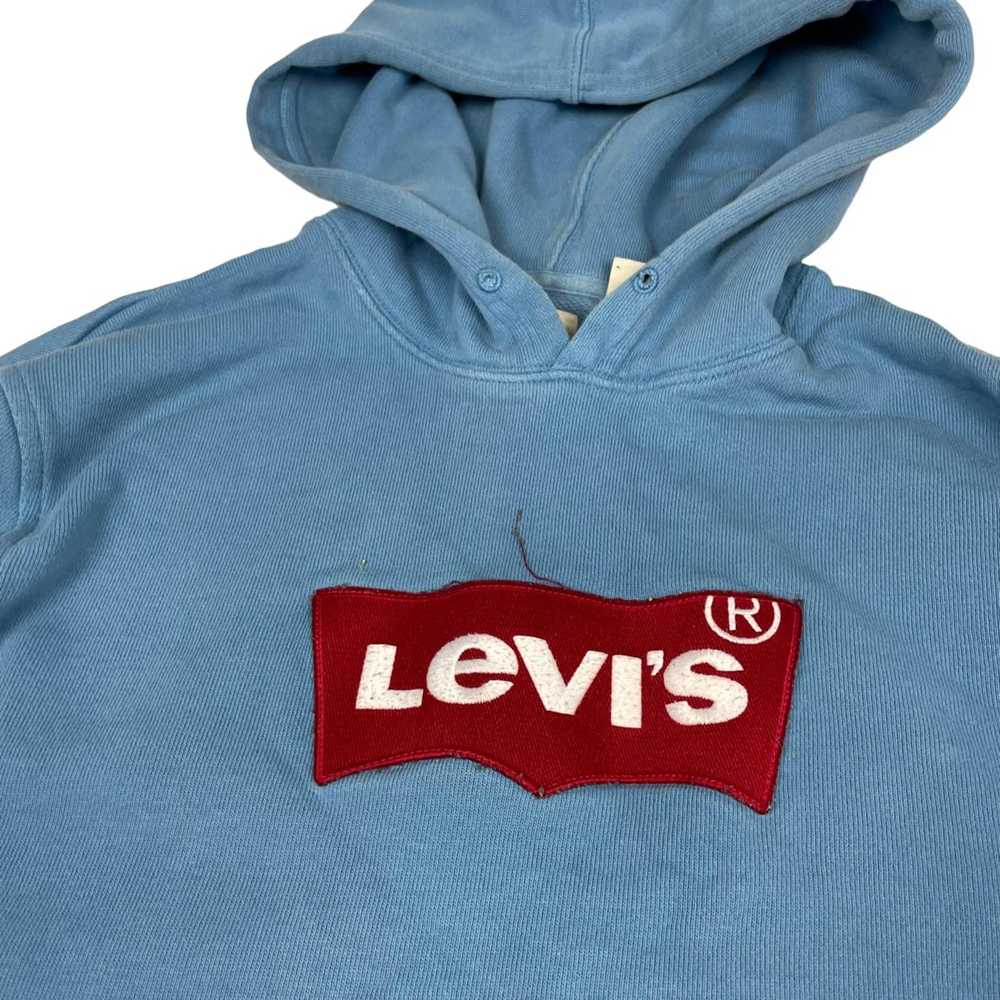 Levi's × Streetwear Levi’s Hoodie Sweatshirt Blue… - image 2