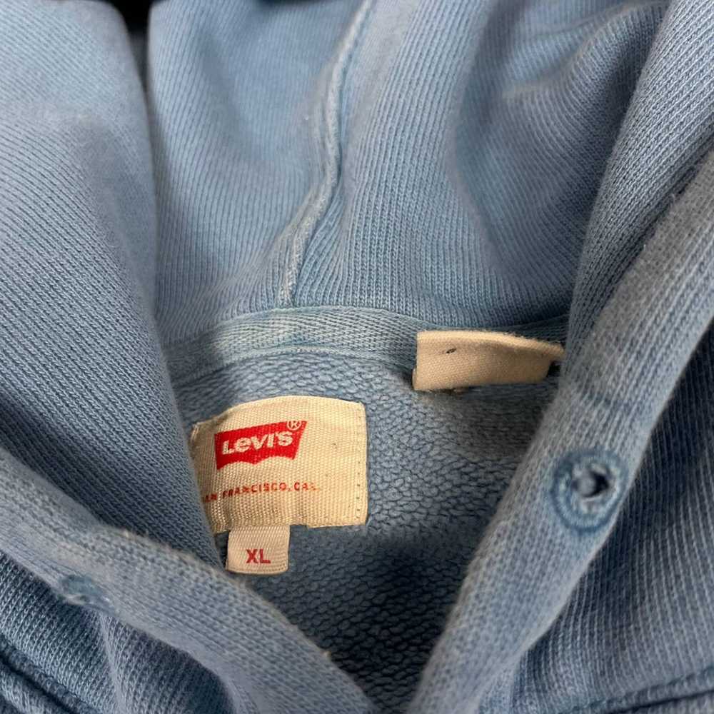 Levi's × Streetwear Levi’s Hoodie Sweatshirt Blue… - image 6