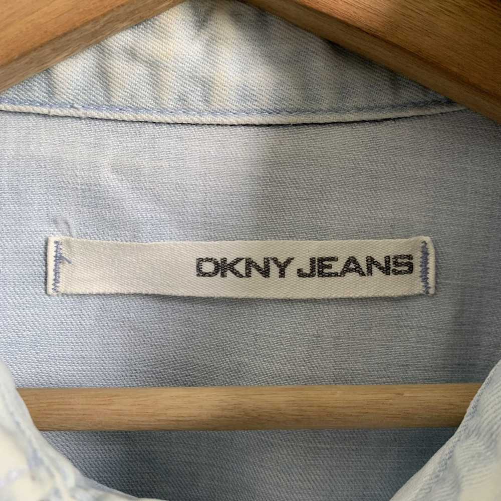 DKNY × Streetwear × Vintage Vtg Dkny Jeans Button… - image 4