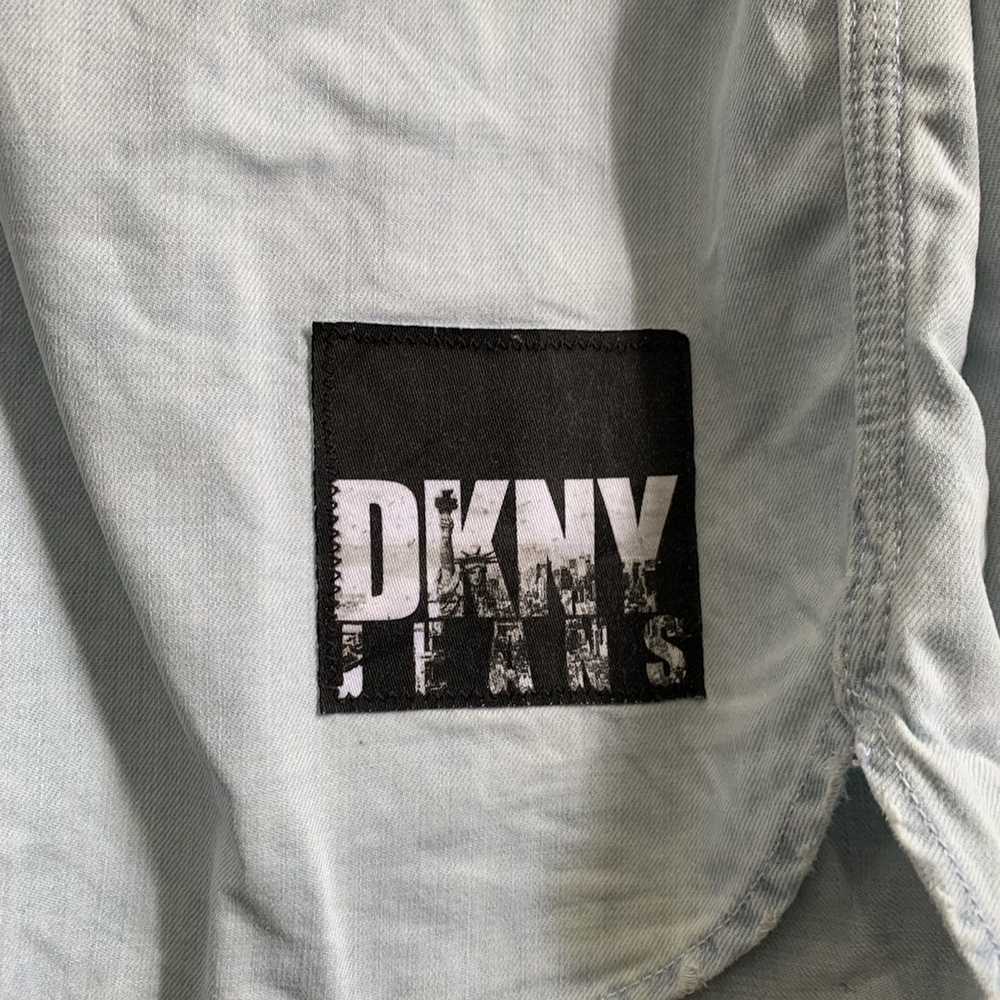 DKNY × Streetwear × Vintage Vtg Dkny Jeans Button… - image 5