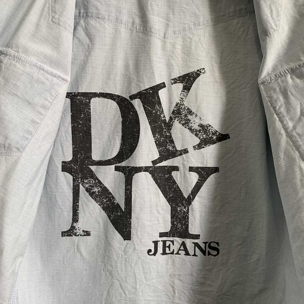 DKNY × Streetwear × Vintage Vtg Dkny Jeans Button… - image 8