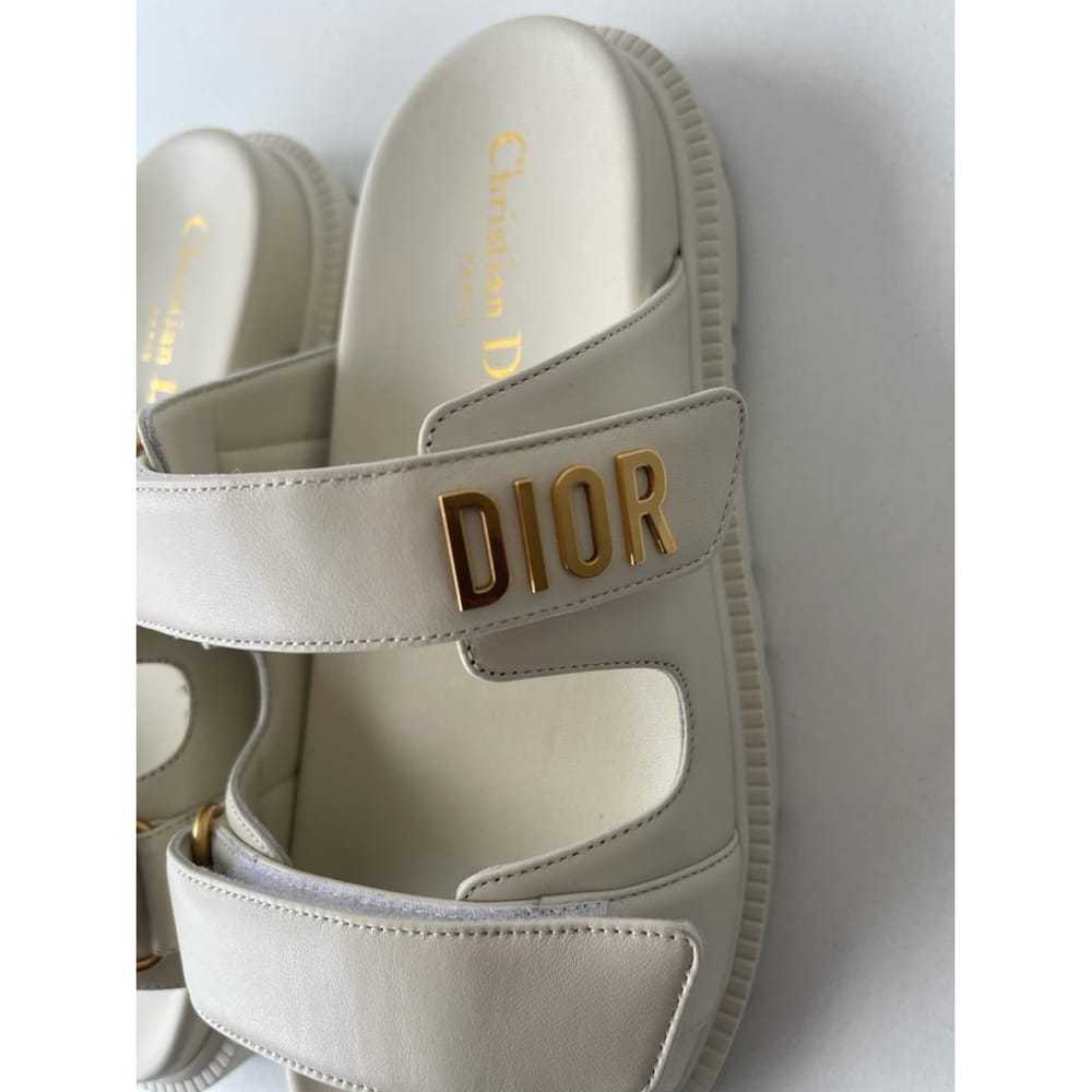 Dior DiorAct leather mules - image 4