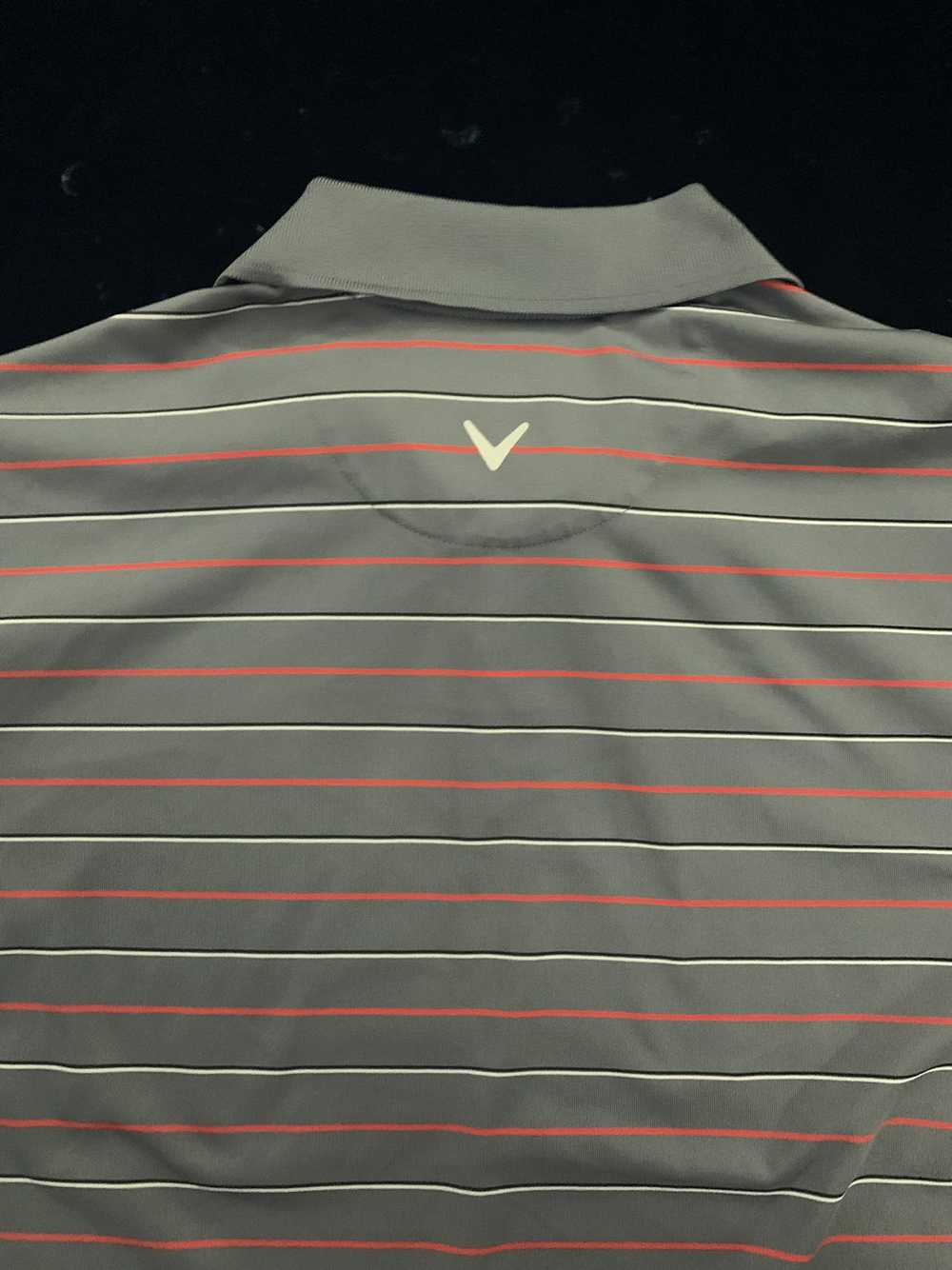 Callaway CALLAWAY SS All Poly Striped Golf Polo - image 2