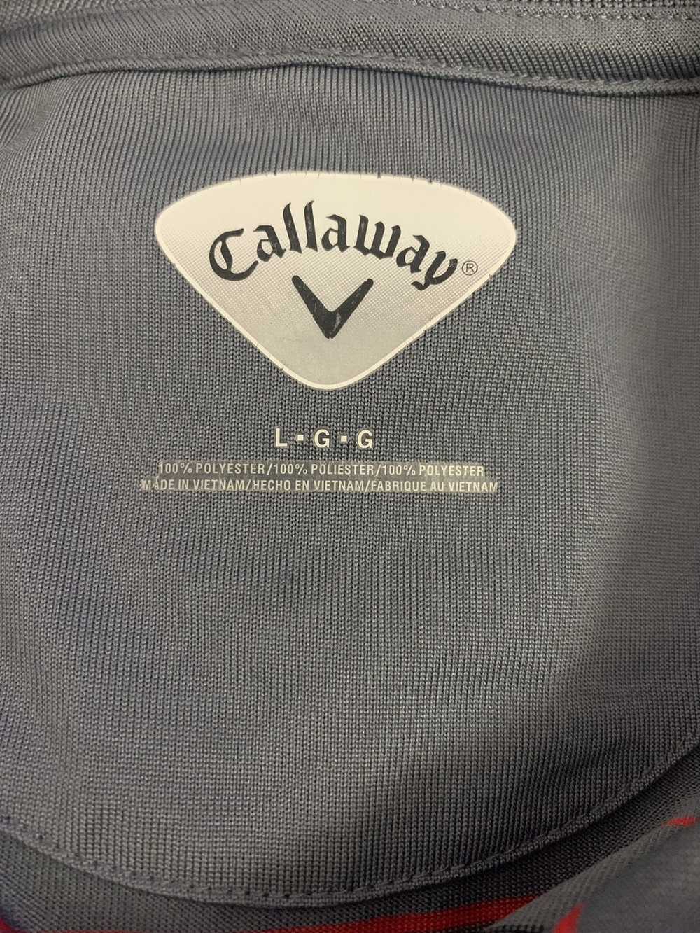 Callaway CALLAWAY SS All Poly Striped Golf Polo - image 4