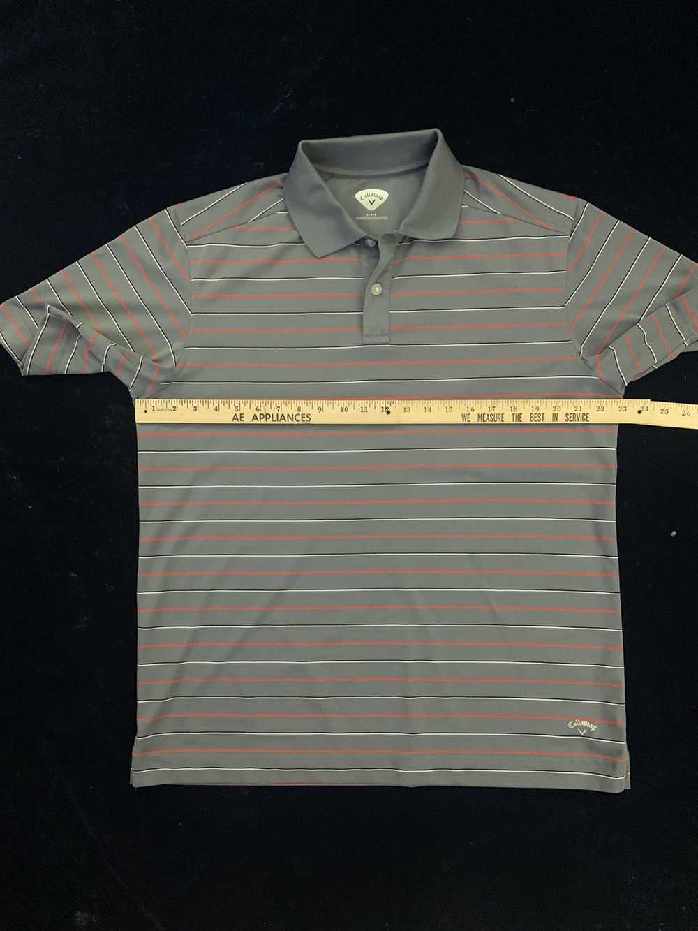 Callaway CALLAWAY SS All Poly Striped Golf Polo - image 5