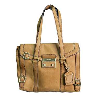 Prada Ouverture leather satchel