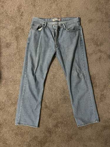 Levi's Vintage Levi 505 Straight Fit Blue Jeans