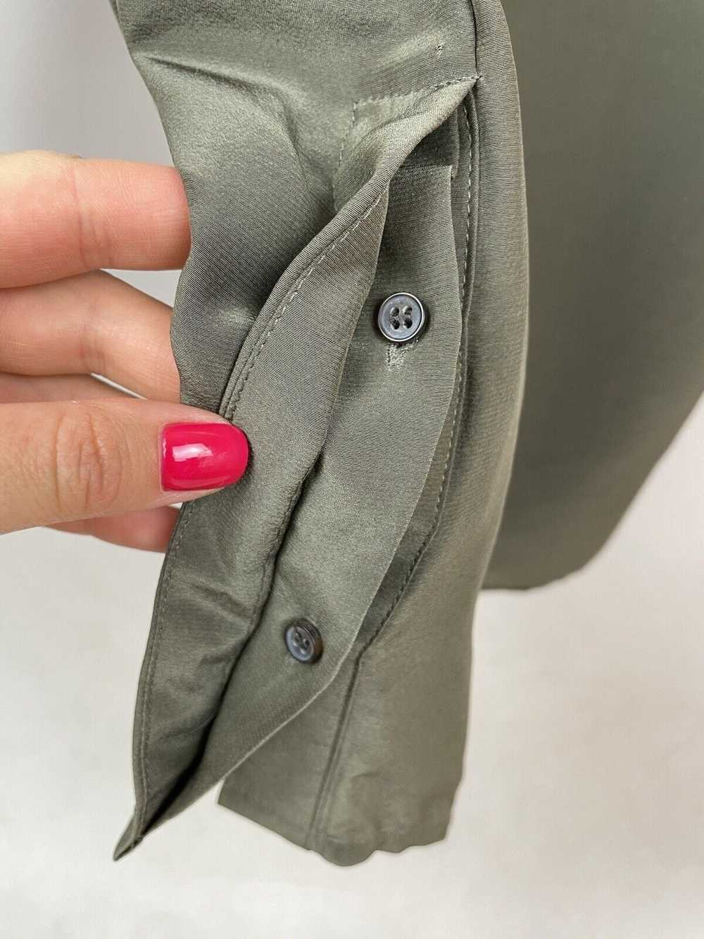 Allsaints AllSaints Viscose Silk Wrap Dress Size … - image 8
